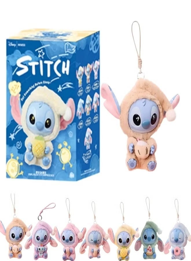 STITCH Eat Something Before Series Vinyl Figure Confirmed Blind Box Authentic (Stitch)