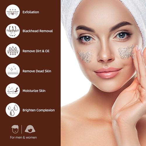 YAFUSIPE مقشر الجسم KP لإزالة البثور مع 10% AHA لعلاج الشعر الناشئ والجلد الكيراتيني والبثور الناتجة عن الحلاقة مقشر طبيعي للجسم مقشر عضوي لمقشرات الوجه تقشير دقيق للوجه للبثور السوداء 4.23 أونصة - Image 4
