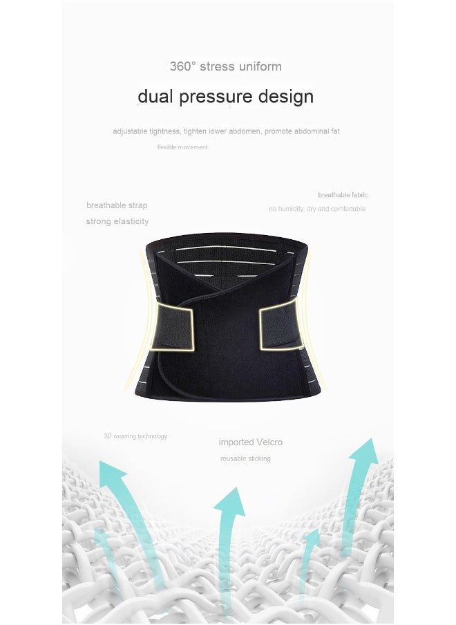 NIBEMINENT Enhanced Postpartum Shaping Waist Cincher - Elastic, Breathable Abdominal Support Belt  - Image 4