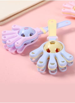 General Musical Rattle Drum Toy(Soccer handbells come in random colors   )  - Image 3