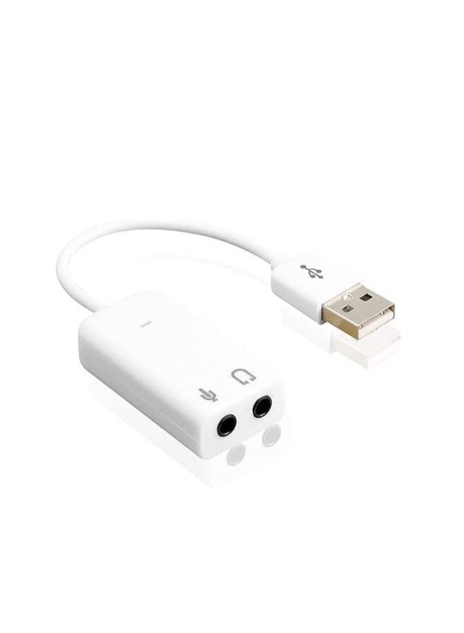 كينديكس Keendex KX2263 Usb Sound Adapter 2 Ports usb