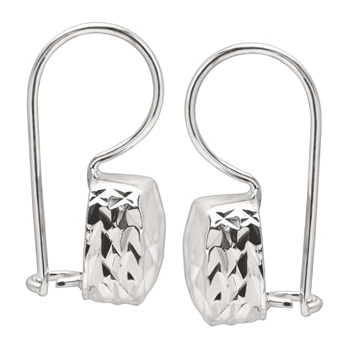 Silpada 'Rounded Cube' Drop Earrings in Textured Sterling Silver - Image 3