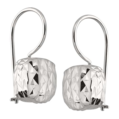Silpada 'Rounded Cube' Drop Earrings in Textured Sterling Silver - Image 2
