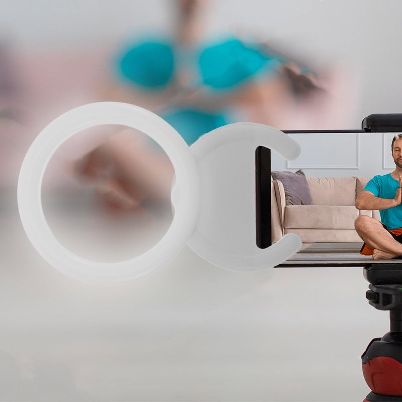 Kichvoe Clip On Phone Ring Light With 3 Brightness Levels For Selfie Photography Video Calls - Image 5