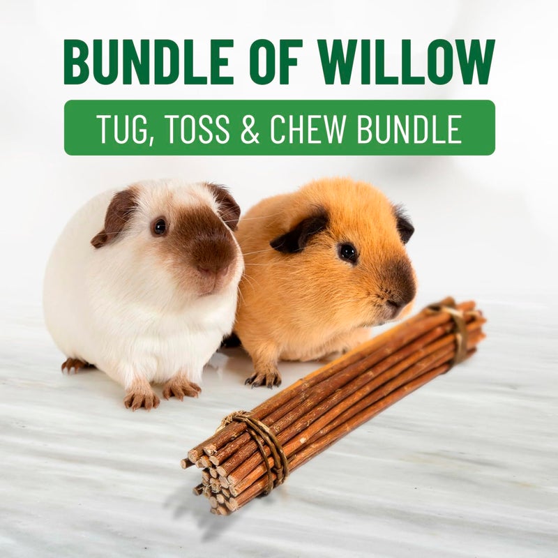Small Pet Select Tiny Paws Willow Play Pack, for Guinea Pig, Rabbit, Bunny, Toys, Hideout Tunnel, Cage Accessories - Image 5
