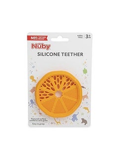 Nuby Nuby 100% Soft Silicone Teether with Massaging Bristles: 3M+ Characters Vary, Multi  - Image 3