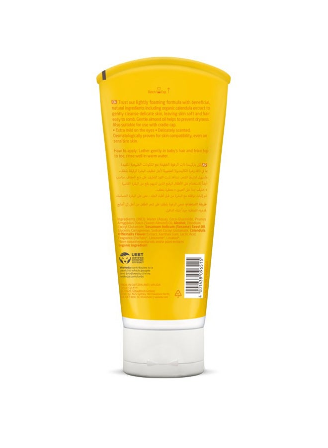 Weleda Calendula Baby Shampoo And Body Wash 200Ml - Image 2