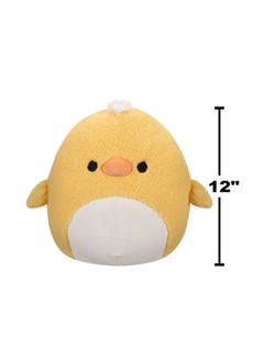 Squishmallows 12 inch Medium Plush Fuzzamallows Yellow Duck Walmart Officially Licensed Kellytoy Plush Toy Colorful Soft Gift for Kids Girls & Boys Washable Squishy Stuff Toy Multicolor All Age  - Image 5