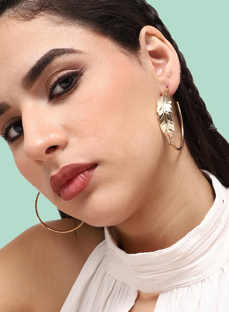 Sohi  Party Artificial Hoop Earring Jewellery for Women | Best Price UAE