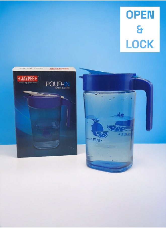 JAYPEE Jaypee Pour in Jug 1200ml with Bottle 1000ml -Blue  - Image 4
