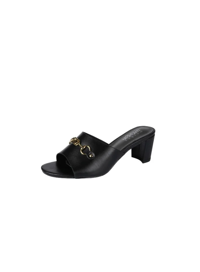 Michelle Morgan Black Michelle Morgan Ladies Mid Heel 213RC193 Black for Women | Best Price UAE