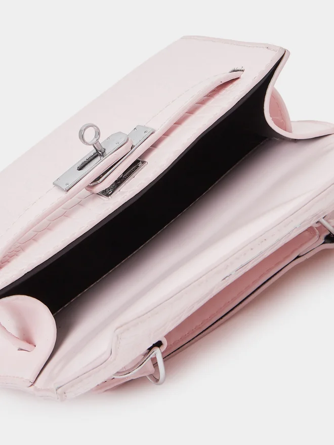 Styli  Styli Textured Handbag with Plush Charm for Women | Best Price UAE
