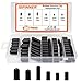 ISPINNER 60pcs Rubber Vacuum Caps Assortment Kit Hose End Caps for Carburetor Manifold Automotive 316 532 732 14 516 38 - Image 2