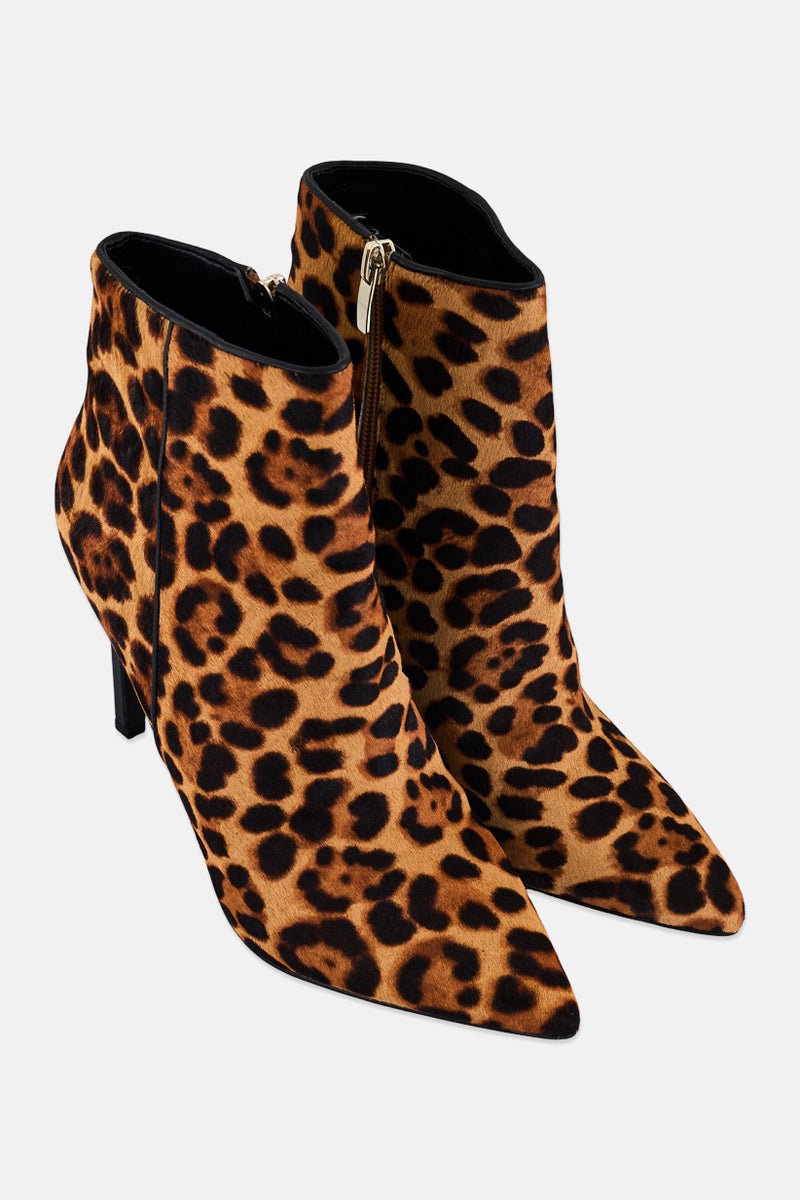 NINE WEST أحذية كاحل للنساء بتصميم زيبير، متعددة الألوان - Image 4