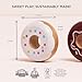 Le Toy Van Educational Wooden Honeybake Pretend Play Doughnuts Set Toy Cakes Gorgeous Pretend Play Food Birthday Cake Or Afternoon Tea Role Play Toy Great As A Gift - Image 4