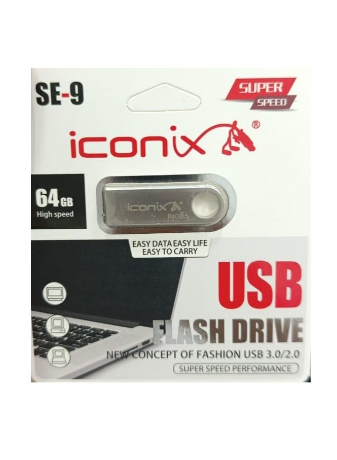 USB Flash Drive New Super Speed Performance USB 3.0/2.0 - 64 GB