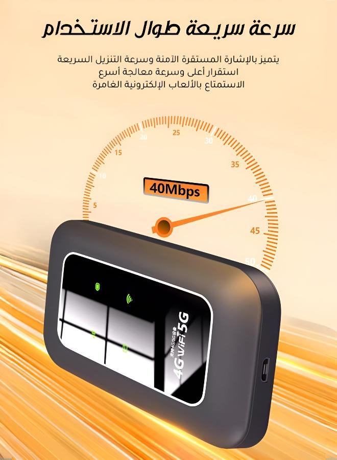 Global 4G LTE Portable WiFi Router 150Mbps High Speed Pocket Hotspot Supporting 10 Users with 2100mAh Battery - Image 2