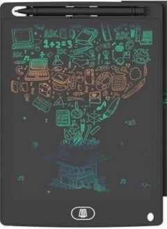 بيوينتي جهاز لوحي للكتابة LCD ملون ، كاتب رقمي TIQUS مع مفتاح قفل المسح ، لوحة رسم رسومات إلكترونية ، قائمة مراجعة مكتب رسومات الكتابة اليدوية المحمولة للتعلم المنزلي أسود  - Image 2