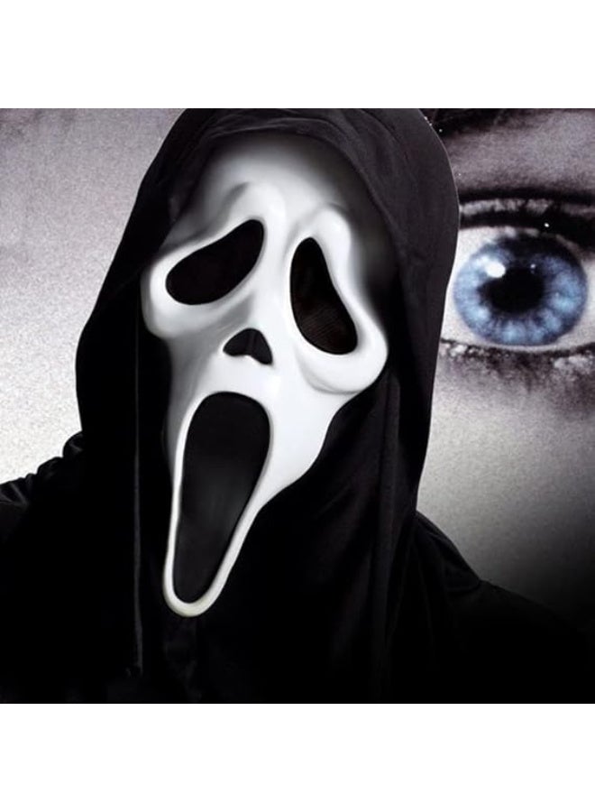 HI-FINE Halloween Mask Natural Latex Scary Skull Mask Horror Full Head Masque Halloween Party Costume Cosplay Props - Image 2