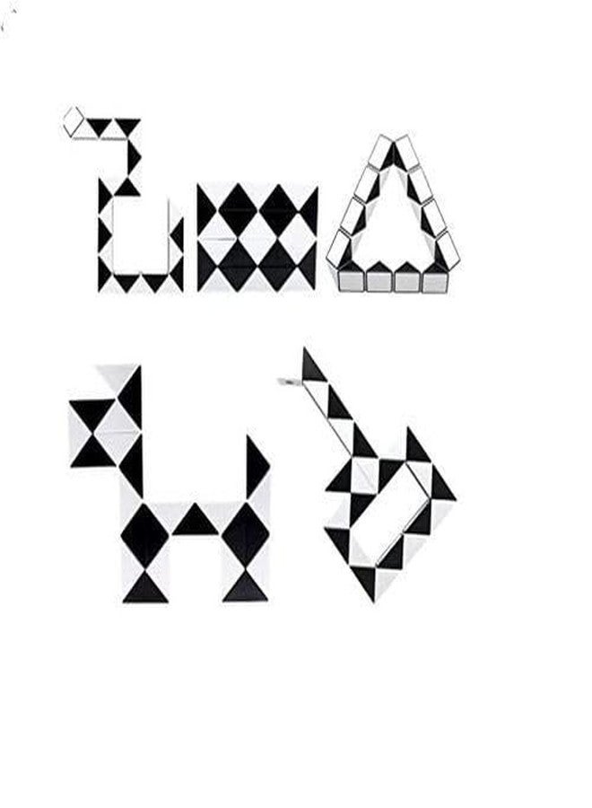 مكعب باتلكيد شينغشو تويست بازل سنيك (أسود-أبيض) - Image 4