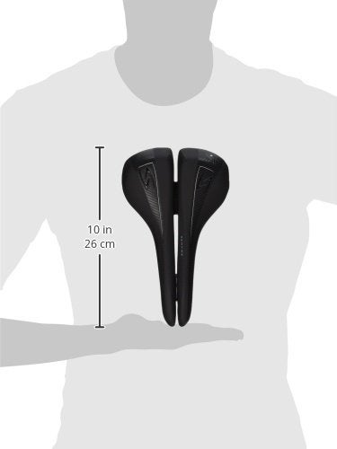 Serfas Men'S Road/Mtb Performance Race Saddle  Black - Image 2