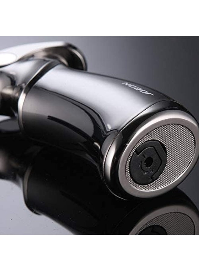 جوبون ولاعة شعلة مقاومة للرياح من Jobon قابلة لإعادة التعبئة تعمل بالغاز ومزودة بأربع شعلات قابلة للتعديل لفحم البخور والشموع والطهي والتخييم والخبز والشواء (لا يشمل غاز البوتان) - Image 4