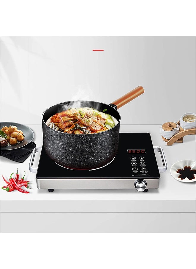 Joshberg 3500W Infrared Cooker,Single Infrared Ceramic Hot Plate, Electric Infrared Burner Compatible for All Cookwares -Black  - Image 4