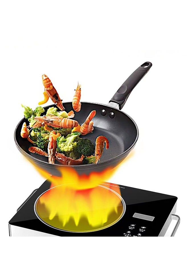 Joshberg 3500W Infrared Cooker,Single Infrared Ceramic Hot Plate, Electric Infrared Burner Compatible for All Cookwares -Black  - Image 2