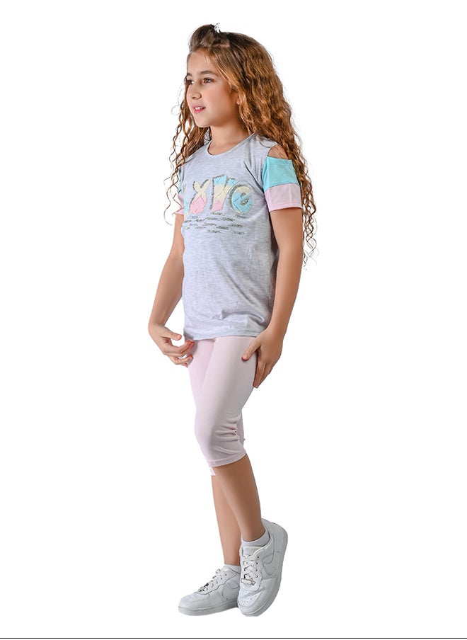 JOCKEY - Kids Girls Set Two Pieces Top & leggings - Image 1