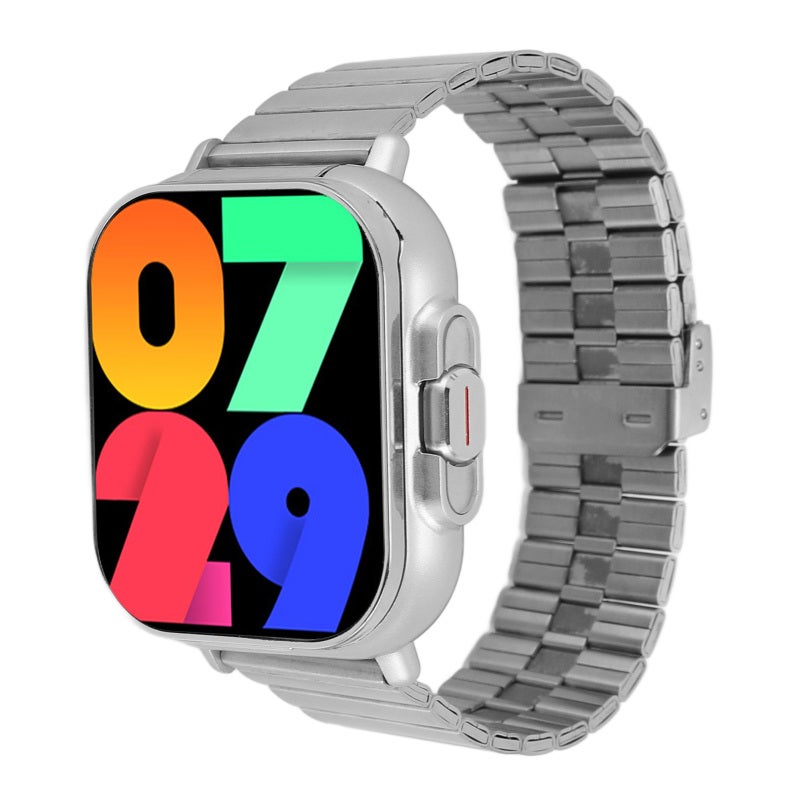 Smart Watch With Earbuds 2.01 Inch HD Screen Innovative 2 in 1 Design Fitness Tracker - Long Lasting Battery Life Wireless Headset for IOS Android Fitness Enthusiasts - Image 5