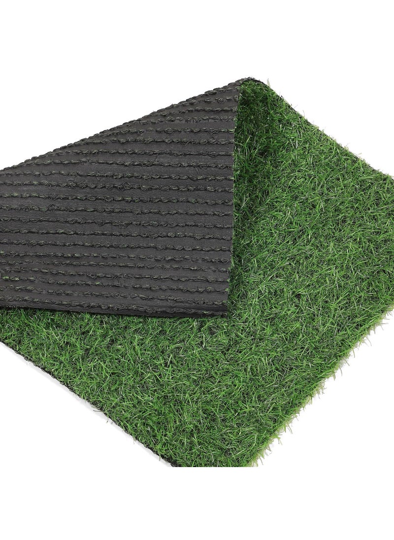 Status Contract Status Artificial Grass Mat, Floor Mat, Door mat Natural Green (Doormat (12 X 18 inch))  - Image 4