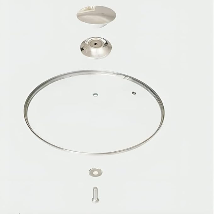 rayihni Pot Lid Frying Pan Replacement Lid For Wok Multiple Size Options Kitchen Cookware 16 * 16 Cm Transparent - Image 3
