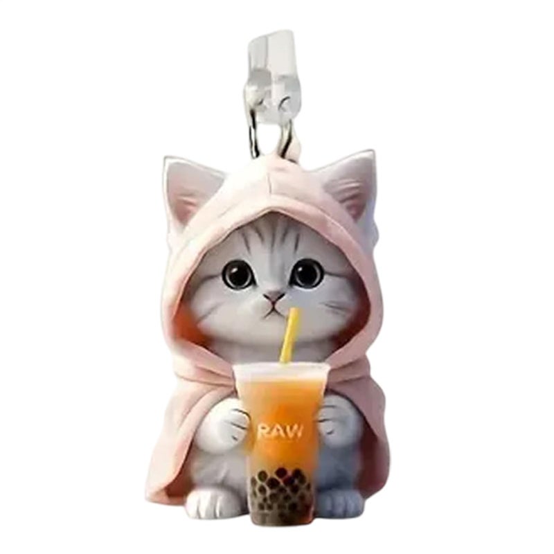 Green USB C Dust Plug Type C Charging Port Protector With Cute Cat Charm - Image 2