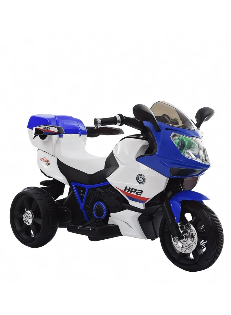 كيوت نينوز دراجة كهربائية رياضية للأطفال بتصميم واقعي مزودة بمحركين قويين مع إضاءة وموسيقى - Image 1