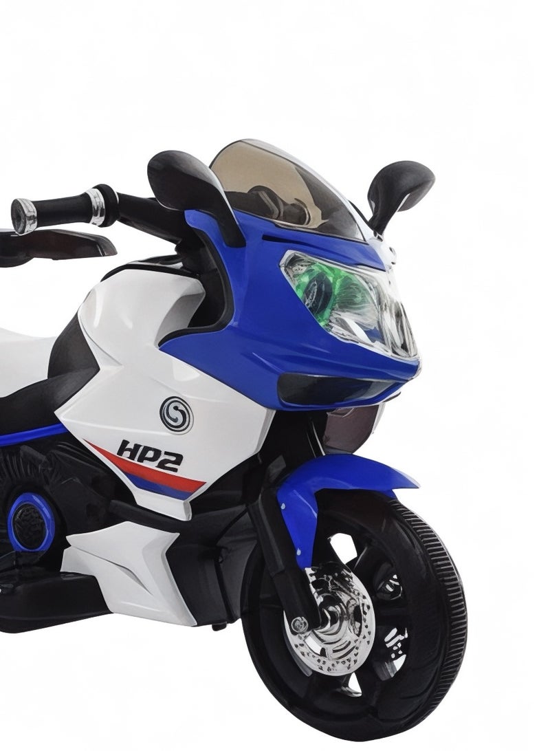 كيوت نينوز دراجة كهربائية رياضية للأطفال بتصميم واقعي مزودة بمحركين قويين مع إضاءة وموسيقى - Image 2