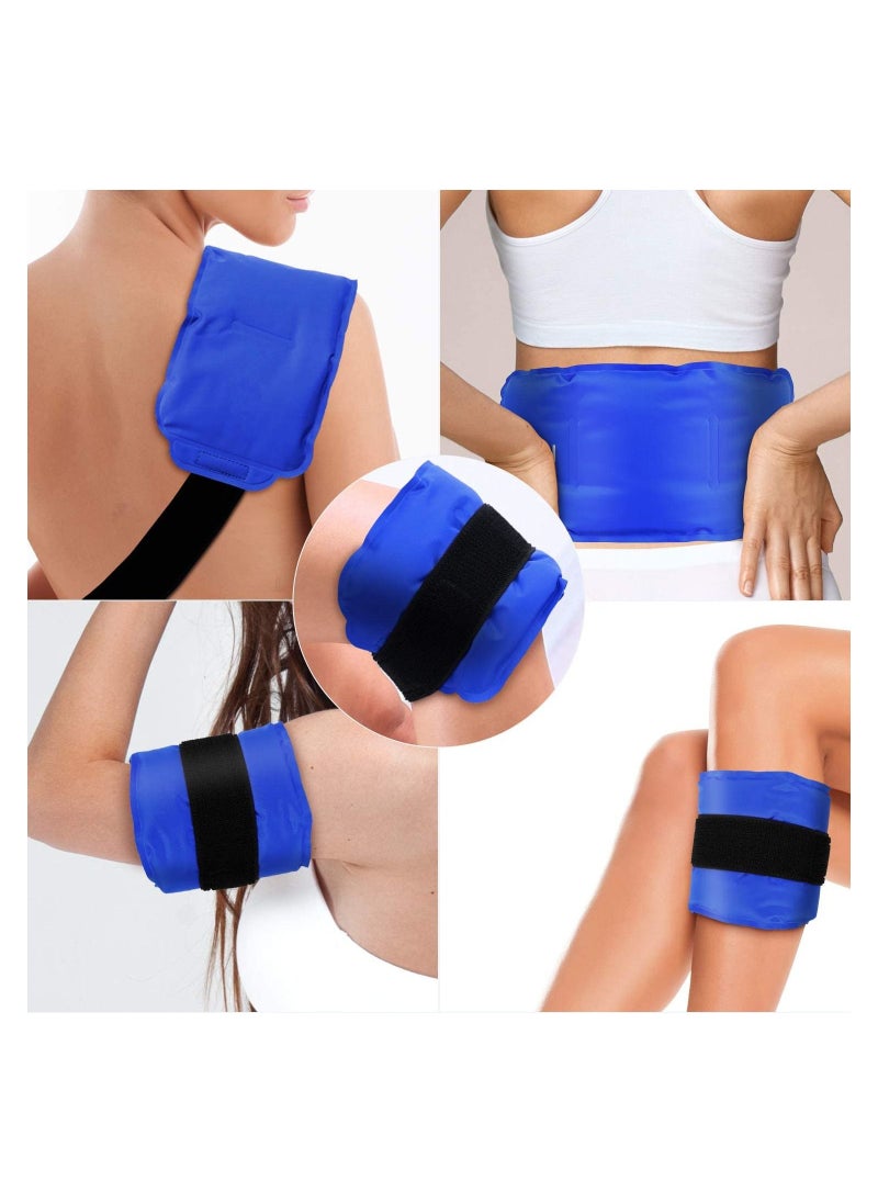 Generic - Reusable Hot Cold Gel Ice Pack Wrap for Warm Compress and Cold Therapy Hip Ankle Back Shoulder Knee Arm Neck Elbow - Image 1