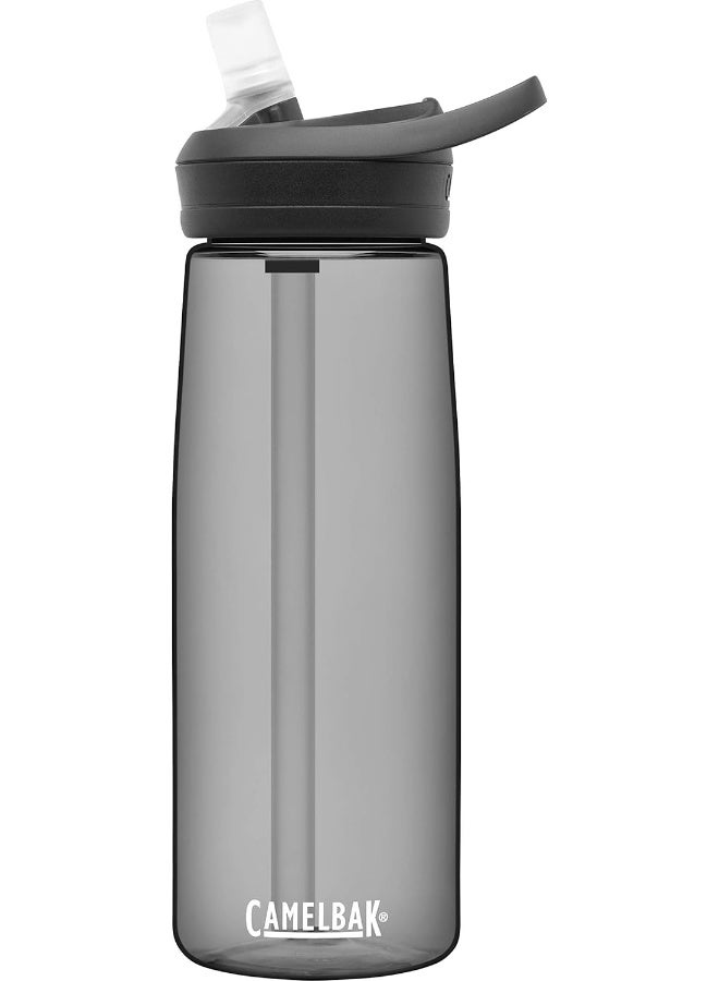 كاميلباك زجاجة CamelBak Eddy+ بسعة 25 أونصة – Charcoal، 750 مل، خالية من BPA، مزودة بقشة مدمجة - Image 1