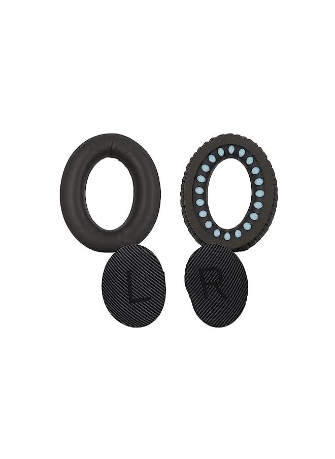 erorex Qc35 35Ii Earpad Cushions Replacement Pro M Professional Ear Pads Cups Compatible With Bose Quietcomfort 35 35 Ii Qc35 Qc35Ii Over Ear Headphones Black  - Image 4
