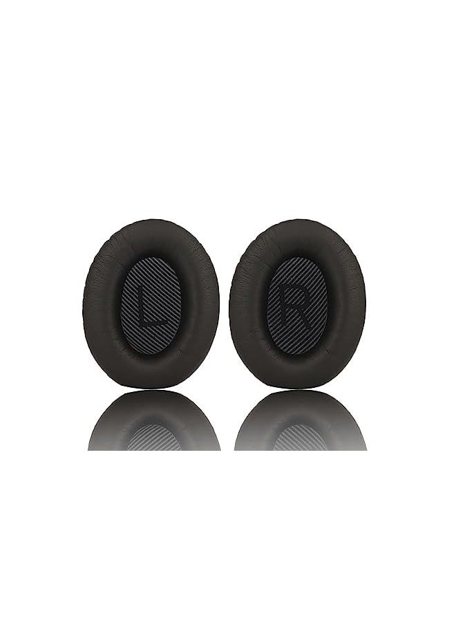 erorex Qc35 35Ii Earpad Cushions Replacement Pro M Professional Ear Pads Cups Compatible With Bose Quietcomfort 35 35 Ii Qc35 Qc35Ii Over Ear Headphones Black  - Image 3