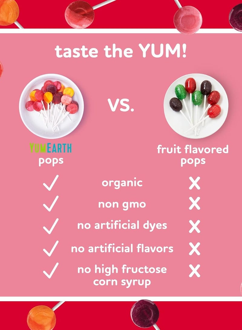 يام إيرث حلوى مصاص الفواكه الحامضة العضوية - Image 3