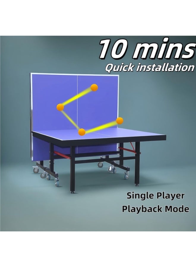 واكيمي طاولة تنس طاولة - سهلة التركيب - بجودة عالية تناسب البطولات - قابلة للطي مع وضع اللعب الفردي - Image 5