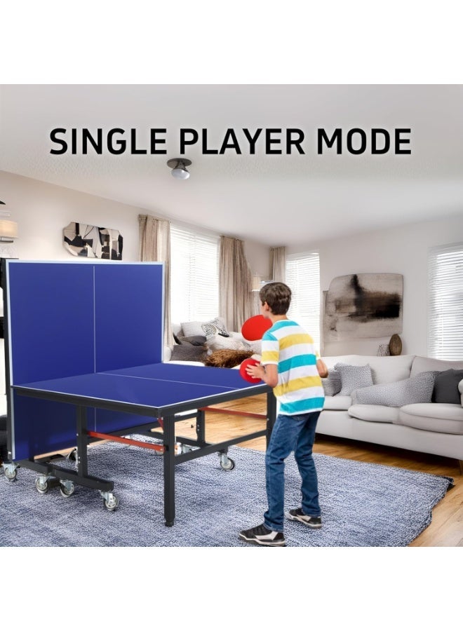 WAKYME Foldable Ping Pong Table – Tournament Quality, Single Player Playback Mode - Image 3