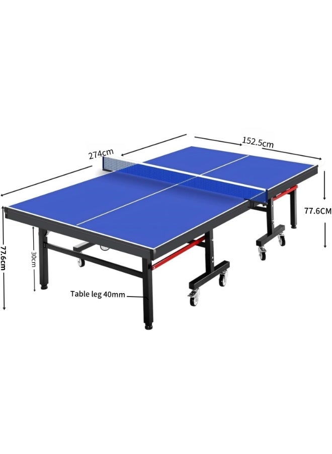WAKYME Foldable Ping Pong Table – Tournament Quality, Single Player Playback Mode - Image 5