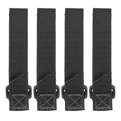 Maxpedition 3-Inch TacTile - Pack Of 4 (Black) - Image 1