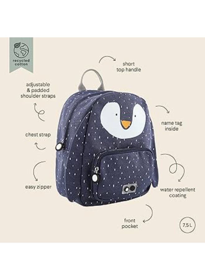 Trixie Kids Backpack Small - 9.84 Inch/25 cm - Mr. Penguin - Image 1