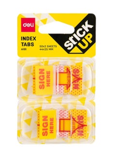 Deli Deli EA10101 Index Tabs Sign Here 200 pcs  - Image 1