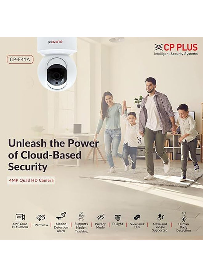 CP PLUS مجدد - كاميرا أمنية منزلية ذكية واي فاي بدقة 2 ميجابكسل Full HD CP-E21A - Image 2