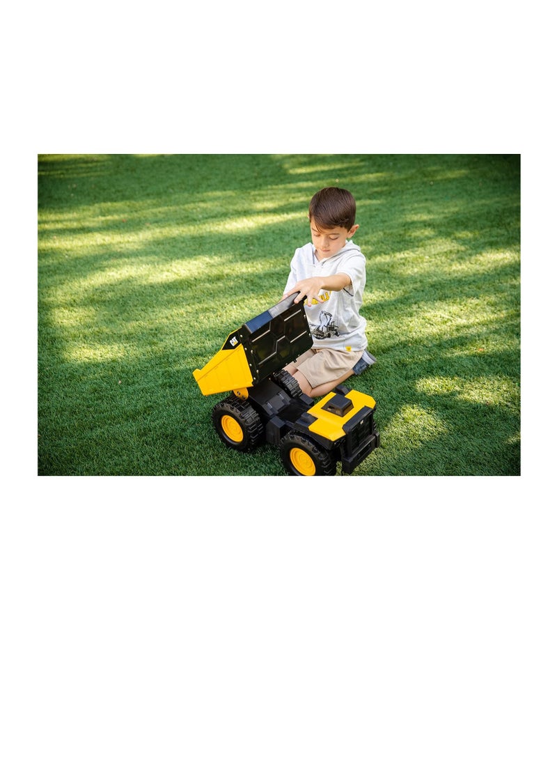 CAT Mighty Steel Dump Truck 20inch - Image 4