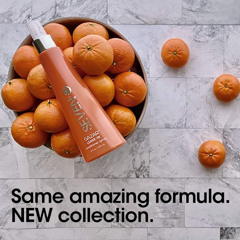 SEVEN GAZAR Hair Care Leave In Conditioner Detangler Spray, Hairspray for Women, Thin Dry Damaged, Curl-Defining, Wavy Curly Hair, Anti Frizz Detangling Spray, 8oz - Image 1