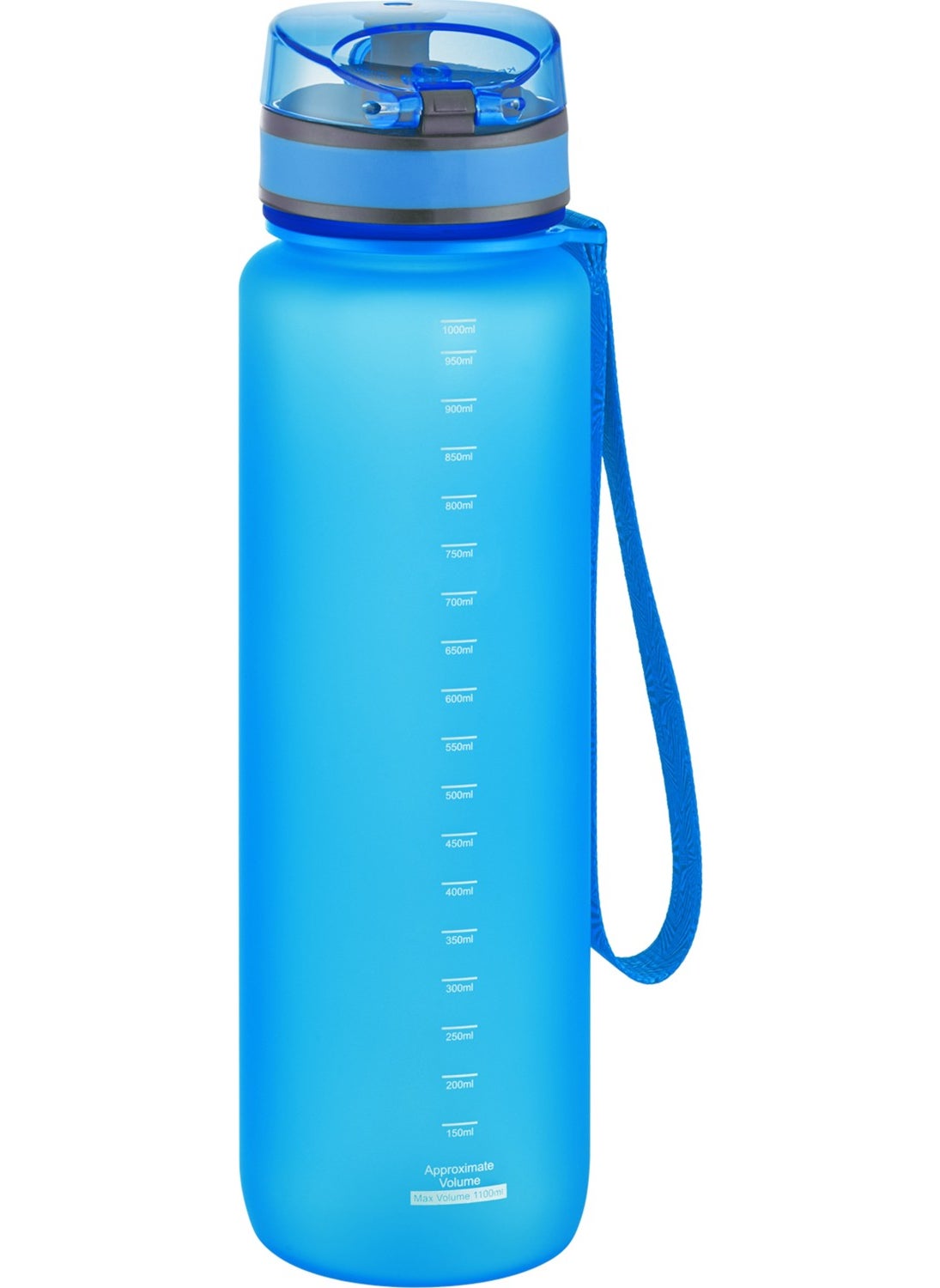 UZSPACE Tritan Water Flask 1000 ml Blue  - Image 4